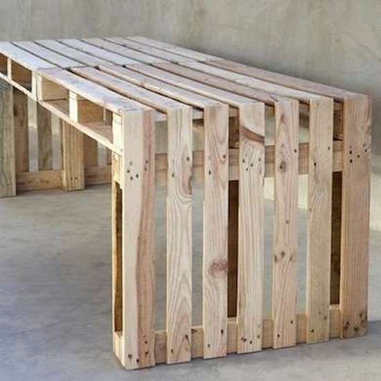 Fabriquer Un Banc En Bois De Palette : 15 Fa?ons Surprenantes de R?utiliser de Vieilles Palettes en Bois. Fabriquer Un Banc En Bois De Palette : 15 Fa?ons Surprenantes de R?utiliser de Vieilles Palettes en Bois.