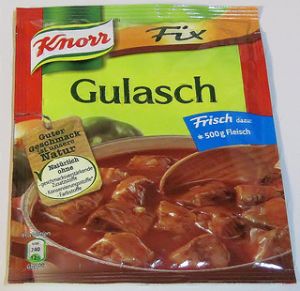 Sauce Knorr pour Goulash
