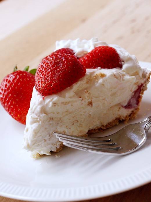 ccheesecakes avec des fraises à personnaliser