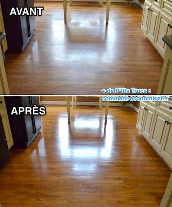 voici comment décrasser et faire briller les sols en lino