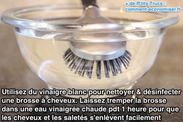 comment nettoyer brosse à cheveux