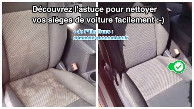 Comment nettoyer les sièges en tissu de ma voiture ?