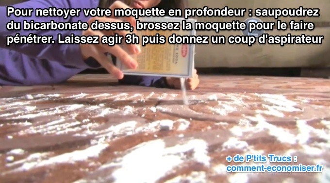 comment nettoyer moquette