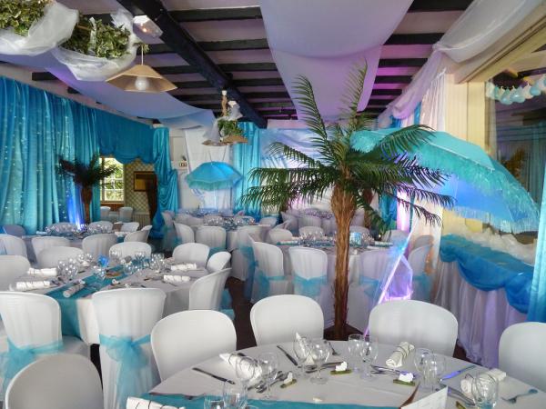 3 idées de déco pas chères pour ma réception de mariage. Jardin Exotique décor