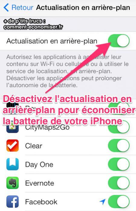 pourquoi la batterie de mon iphone 4 se decharge vite