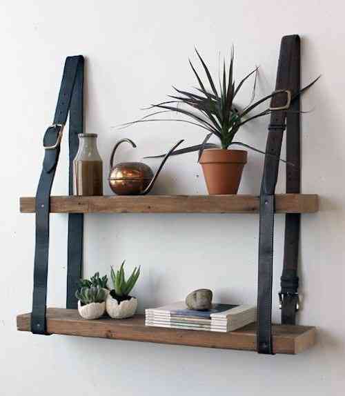 etagere murale recup