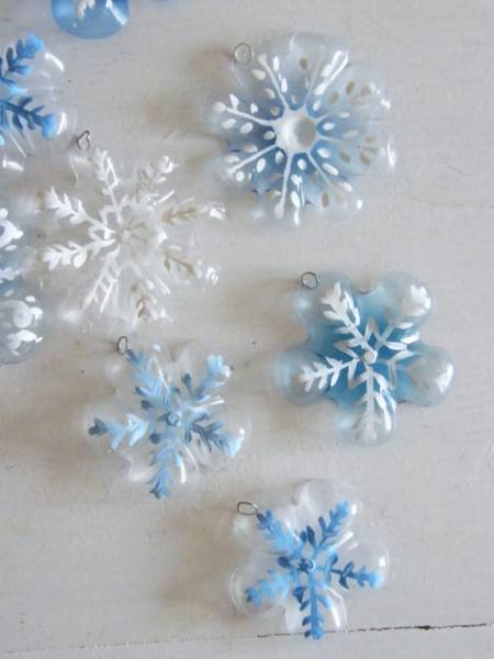 flocons plastiques