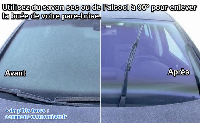 comment laver interieur pare brise