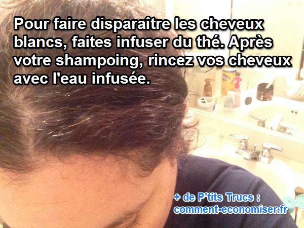 Le Truc Simple pour Faire Disparaître les Cheveux Blancs. Le Truc Simple pour Faire Disparaître les Cheveux Blancs.