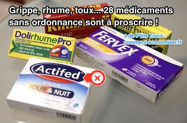 Grippe, Rhume, Toux... Voici 28 Médicaments Sans Grippe, Rhume, Toux... Voici 28 Médicaments Sans