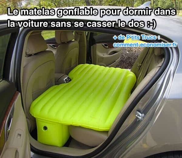 Produit Malin : Le Matelas Gonflable Pour Dormir Dans la