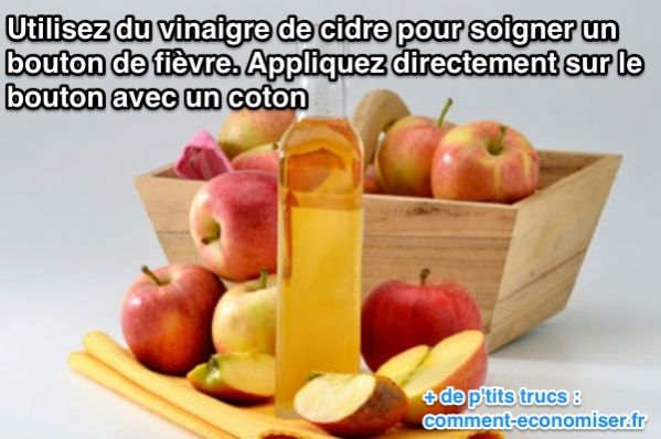 " Le Petit Journal Quotidien " Maria21 - Page 12 Vinaigre-cidre-bouton-fievre